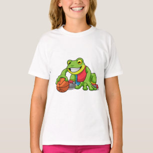 Camiseta Sapo no Esporte com Basquete