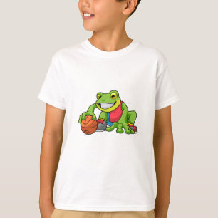 Camiseta Sapo no Esporte com Basquete
