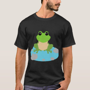 Camiseta sapo no lago