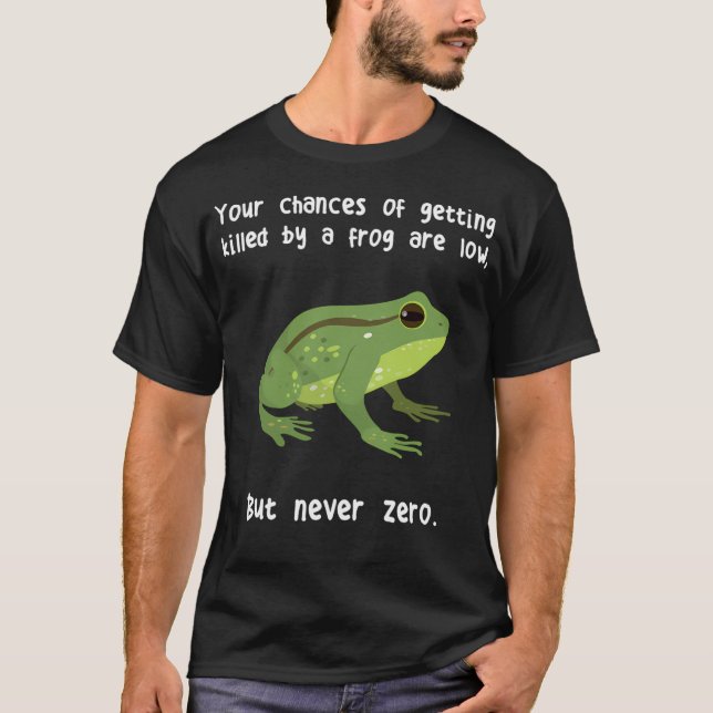 Camiseta Sapo Nunca Zero (Frente)