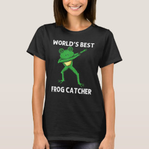 Camiseta Sapo Para Crianças Rapazes Dabbing Green Tree Toad