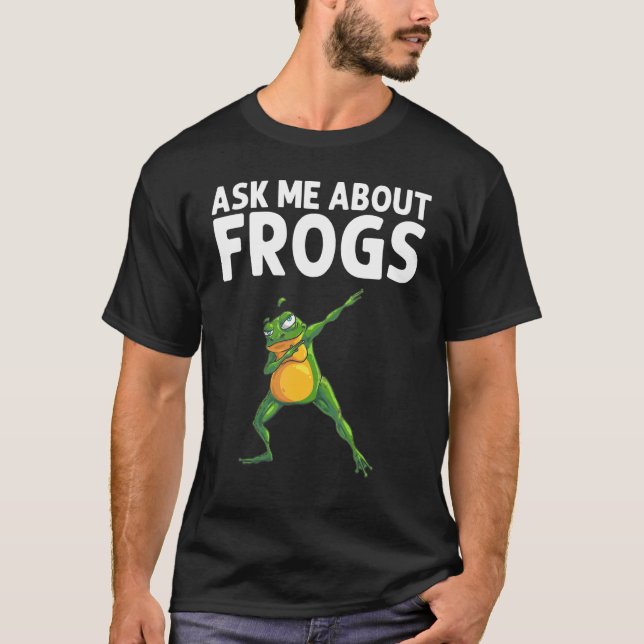Camiseta Sapo Para Homens Mulheres A Dabitar Herpetologia D (Frente)