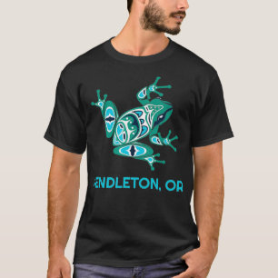 Camiseta Sapo Pendleton Oregon Arte Nativa Americana Indian