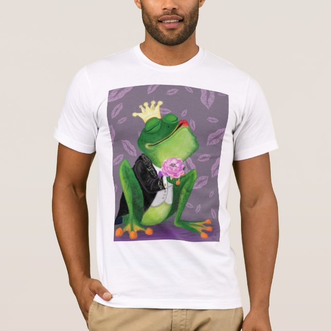 Camiseta Sapo Prince - Beije-me (Frente)