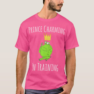 Camiseta Sapo Príncipe Encantado Na Formação De Sapo De Beb