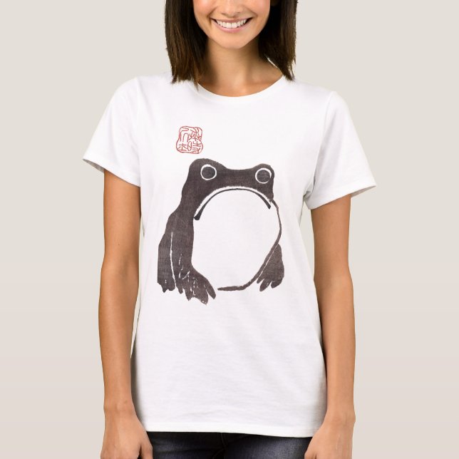 Camiseta Sapo rabugento - Matsumoto Hoji (Frente)