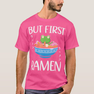Camiseta Sapo Ramen Manga Otaku Anime Japonês Kawaii Noodl