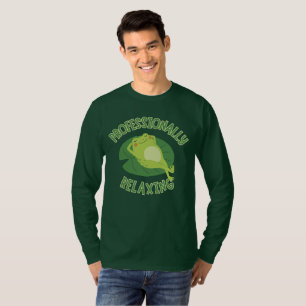 Camiseta Sapo Relaxando Profissionalmente