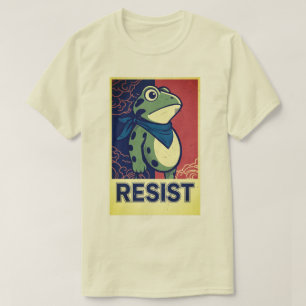 Camiseta Sapo Resistência Protesto Sapo Portland
