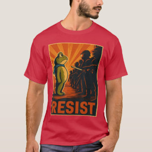 Camiseta Sapo Resistir Portland Sapo Protestar Portland Sap