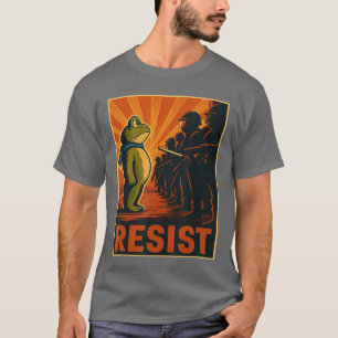 Camiseta Sapo Resistir Portland Sapo Protestar Portland Sap