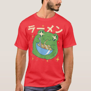 Camiseta Sapo Retro Ramen - Otaku Anime Manga
