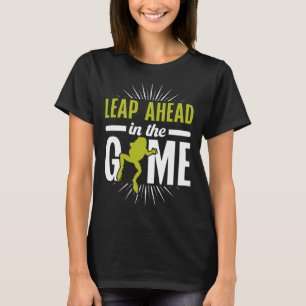 Camiseta Sapo saltou no jogo