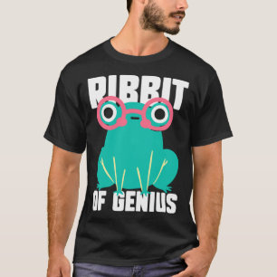 Camiseta Sapo Toad Ribbit of Genius