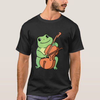 Camiseta Sapo tocando Cello 