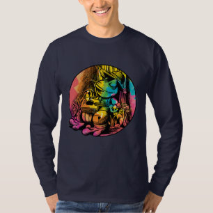 Camiseta Sapo Tocando Guitarra - Estilo Estético Cottagecor