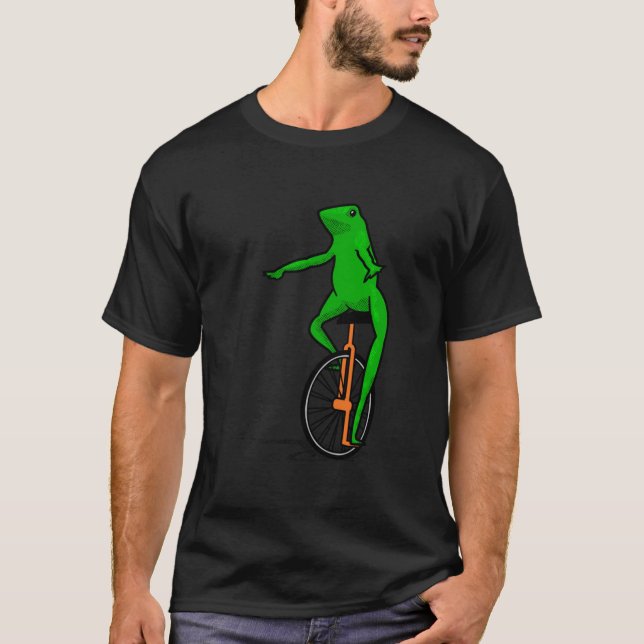 Camiseta Sapo Unicycle Dat Boi   (Frente)