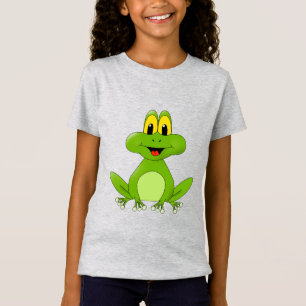 Camiseta Sapo verde animado