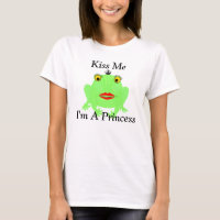 Sapo Verde Beija-me Sou uma Princesa