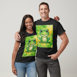 Camiseta Sapo verde fofo