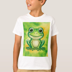 Camiseta Sapo verde fofo
