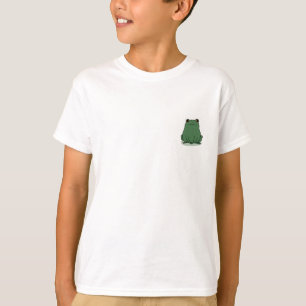 Camiseta Sapo Verde Gorducho Crianças