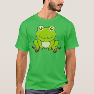 Camiseta Sapo Verde No Skateboard Engraçado Animal
