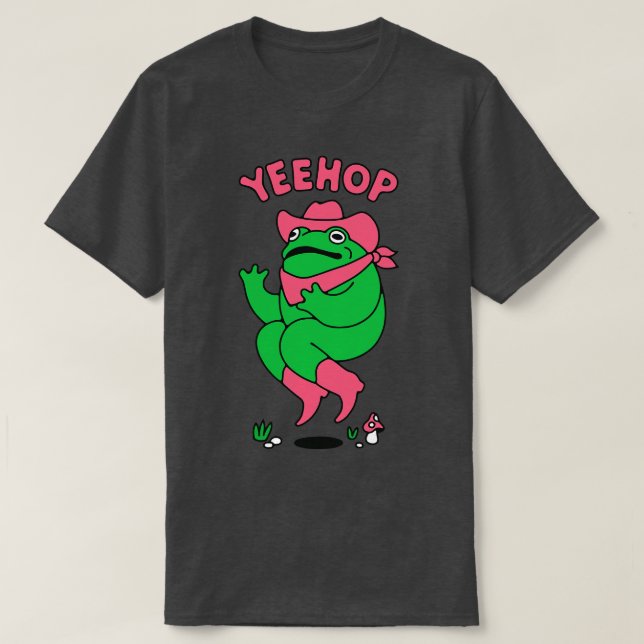 Camiseta Sapo YEEHOP (Frente do Design)