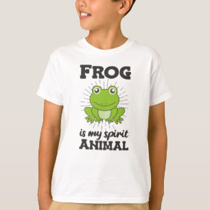 Camiseta Sapos Adormecem Animais Doces Para Sapos Infantis