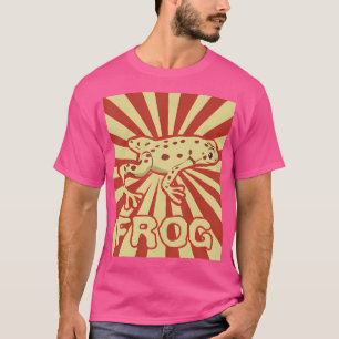 Camiseta Sapos Anfíbios em torno do Sapo
