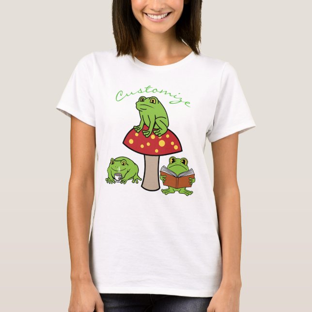 Camiseta Sapos Cottagecore Thunder_Cove (Frente)