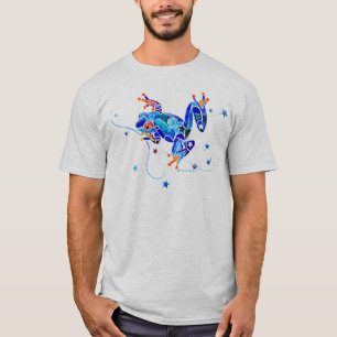 CAMISETA SAPOS DE ÁRVORE AZUIS LOUCOS