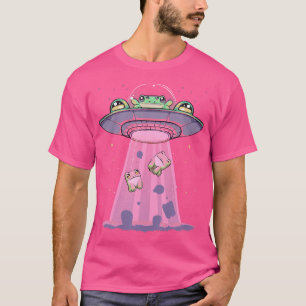 Camiseta Sapos Do Pastel Gótico Kawaii Emitidos Por Aliens