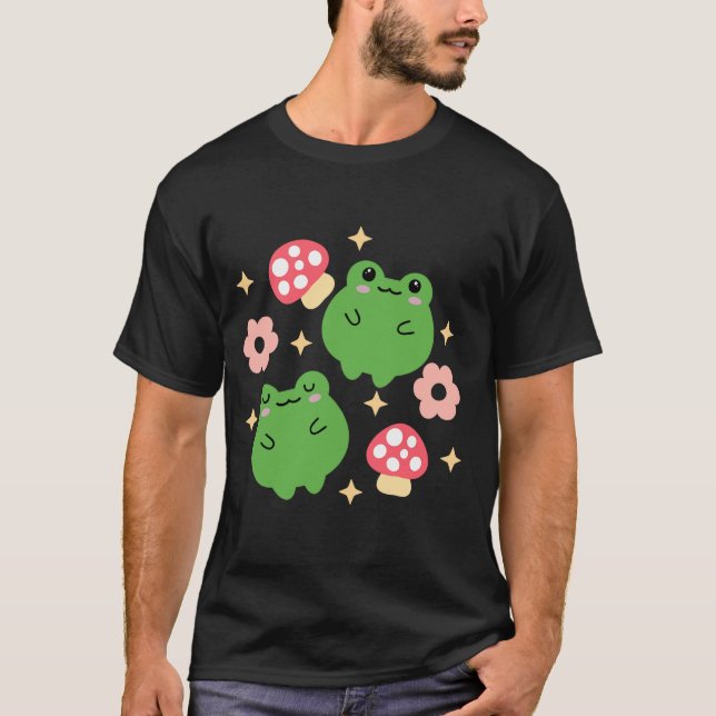Camiseta Sapos e corações felizes (Frente)