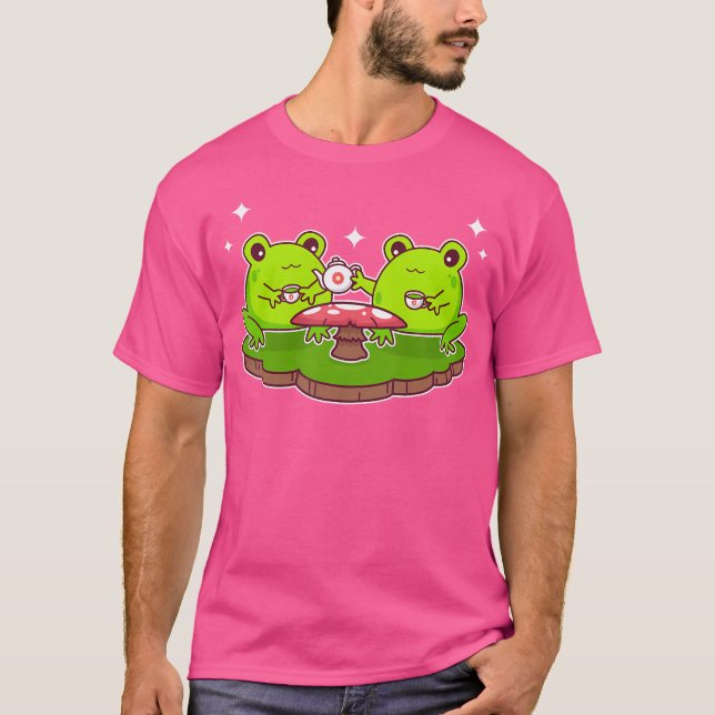 Camiseta Sapos Kawaii Cute (Frente)