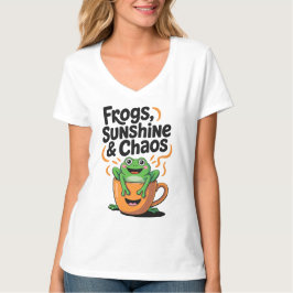 Camiseta Sapos, sol e caos - Sapo bonito na Copa do Café