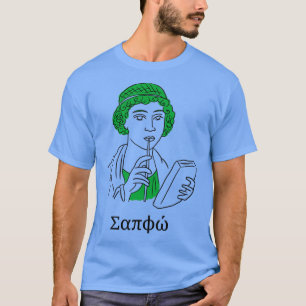 Camiseta Sappho minimalista