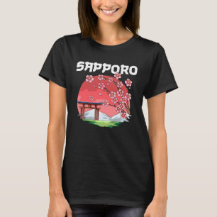Camiseta Sapporo Kyokujitsuki Sakura Japão