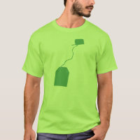 Saquinho de chá, copo do ensaque de T, chá verde,