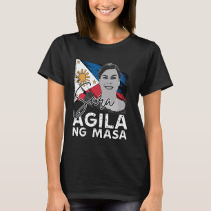 Camiseta Sara Duterte I Stand com a PRRD Sara Agila Ng Masa