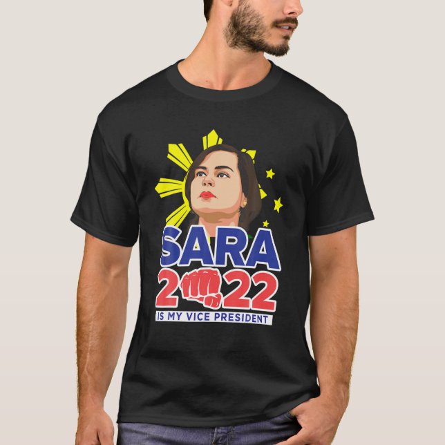 Camiseta Sara Vice-Presidente 2022 Duterte All VP Inday (Frente)