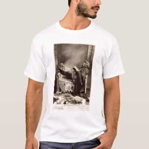 Camiseta Sarah Bernhardt (1844-1923) como Hamlet no 1899