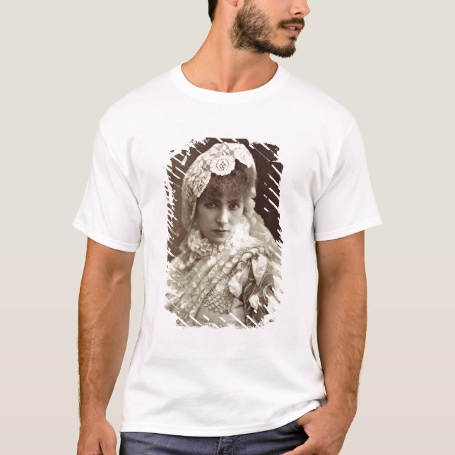 Camiseta Sarah Bernhardt no papel de Marion Delorme (Frente)