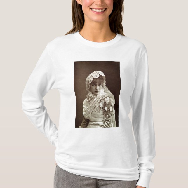 Camiseta Sarah Bernhardt no papel de Marion Delorme (Frente)