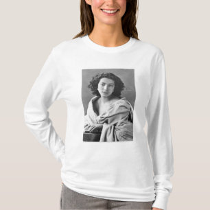 Camiseta Sarah Bernhardt no traje, c.1860