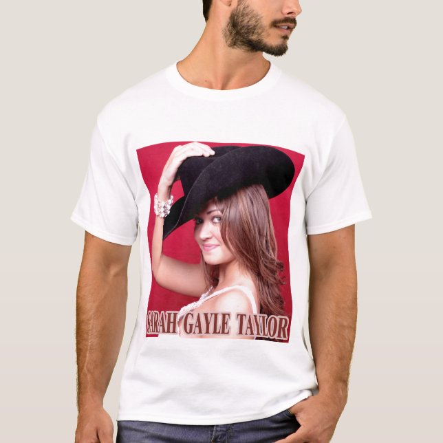 Camiseta Sarah Gayle Taylor - o t-shirt dos homens (Frente)