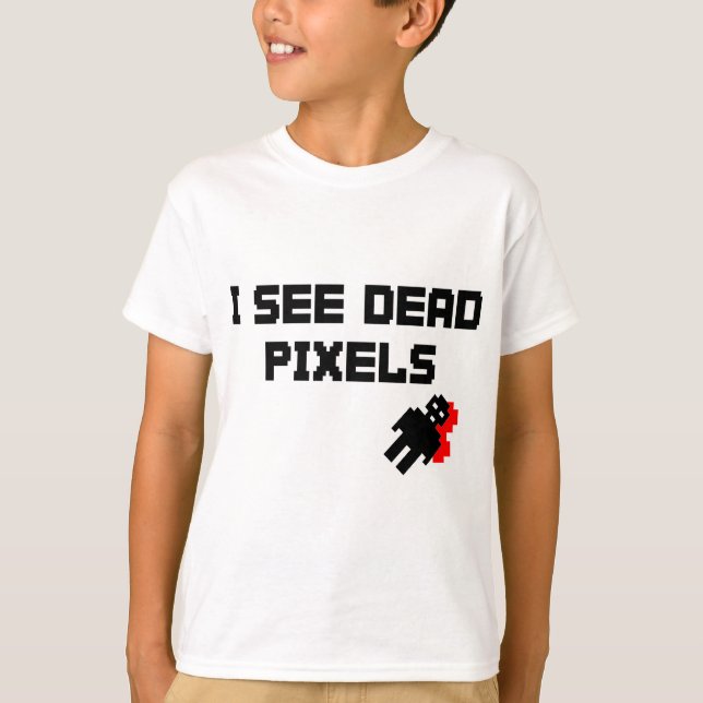 Camiseta Sarah Marshall Morto Pixels (Frente)