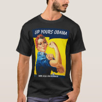 Sarah o rebitador, acima de seu Obama, -