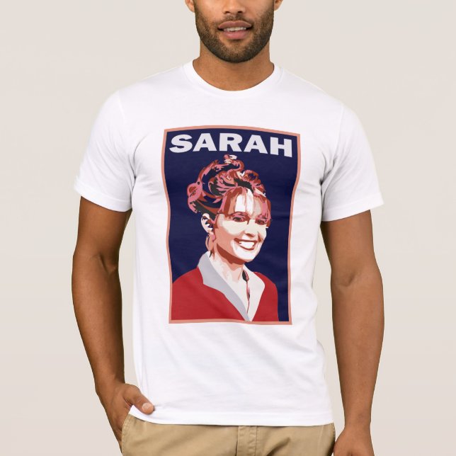 Camiseta Sarah Palin 2008 (Frente)