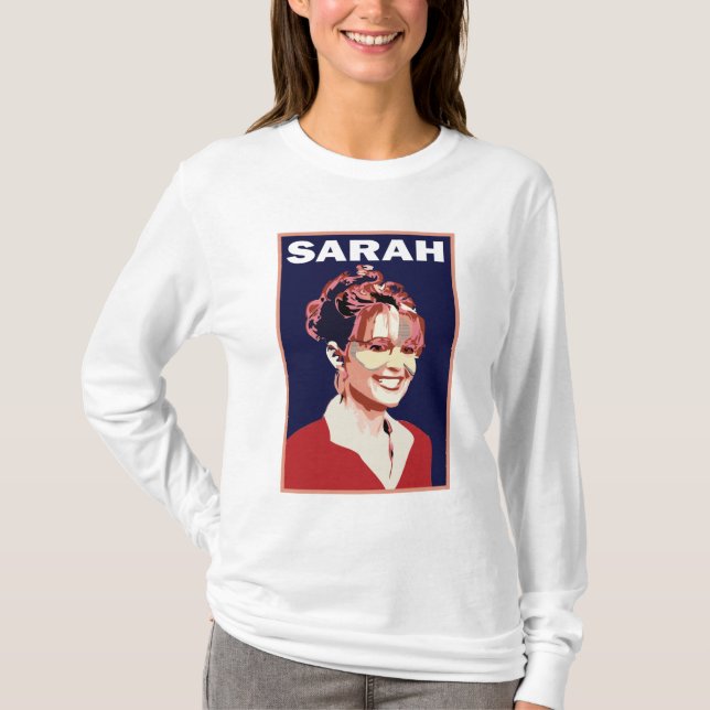 Camiseta Sarah Palin - presidente 2012 (Frente)